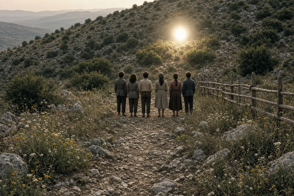 On June 24, 1981, six children reported the first apparition of the Virgin Mary on Podbrdo hill in Medjugorje.