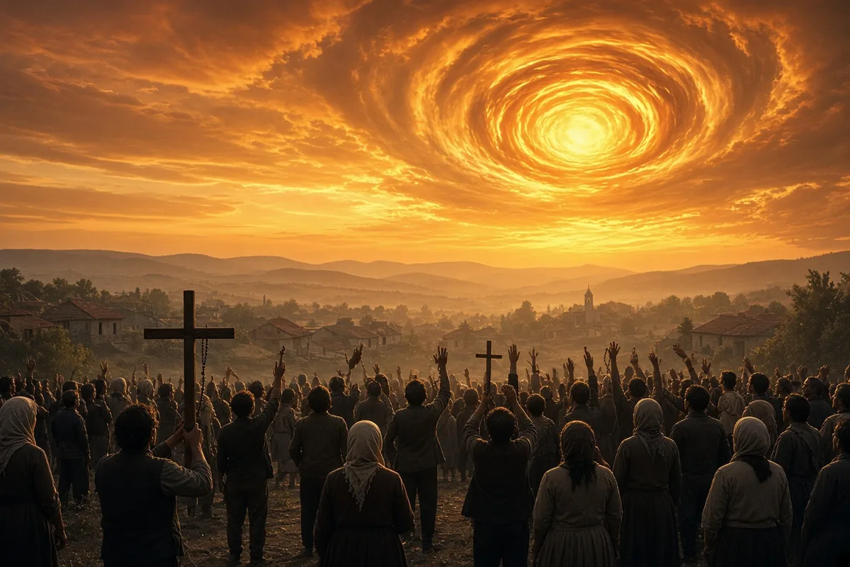 Eyewitnesses at Medjugorje described the sun dancing and emitting brilliant colors during the reported apparitions.