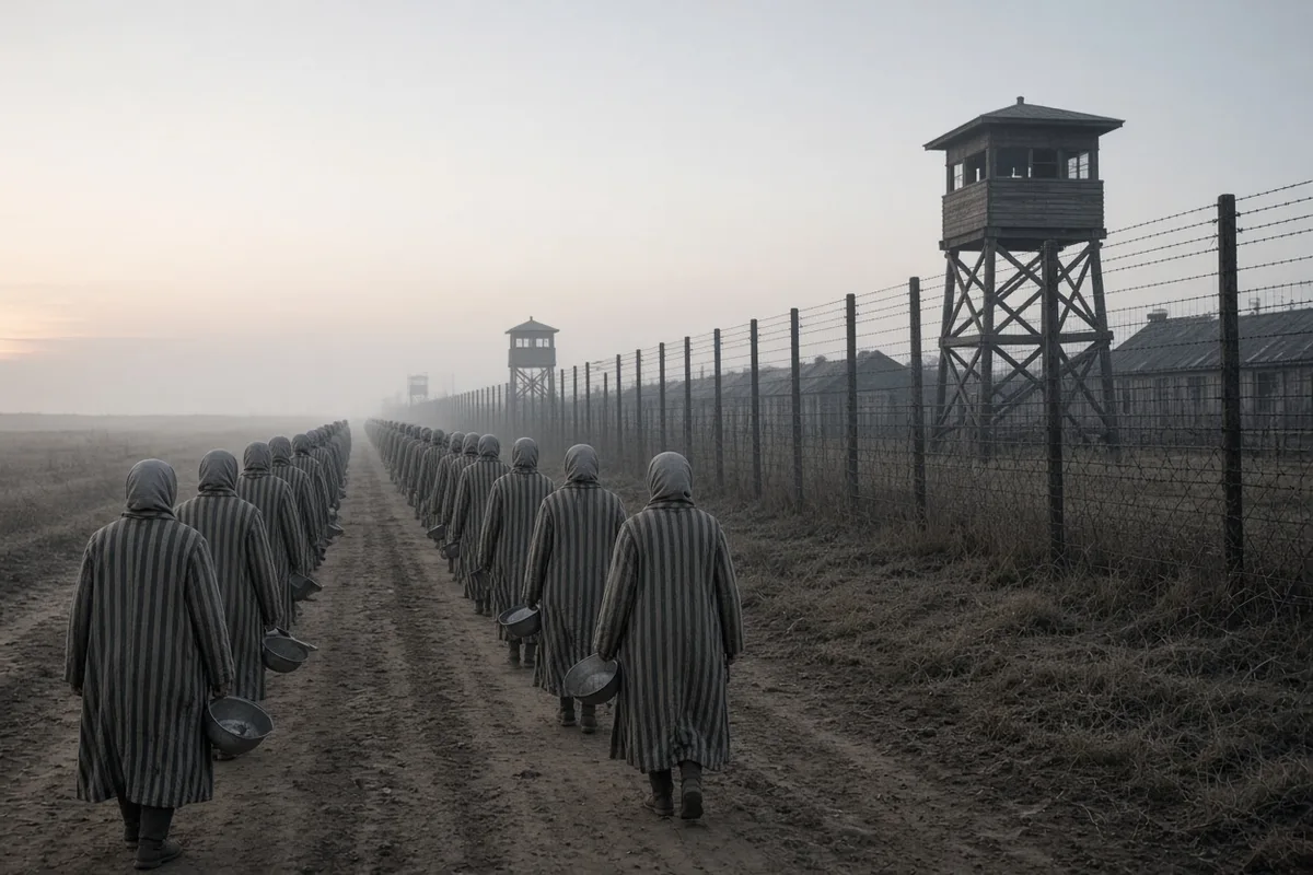 Edith Stein spent her final weeks performing camp routines until her selection for the gas chambers in early August 1942.