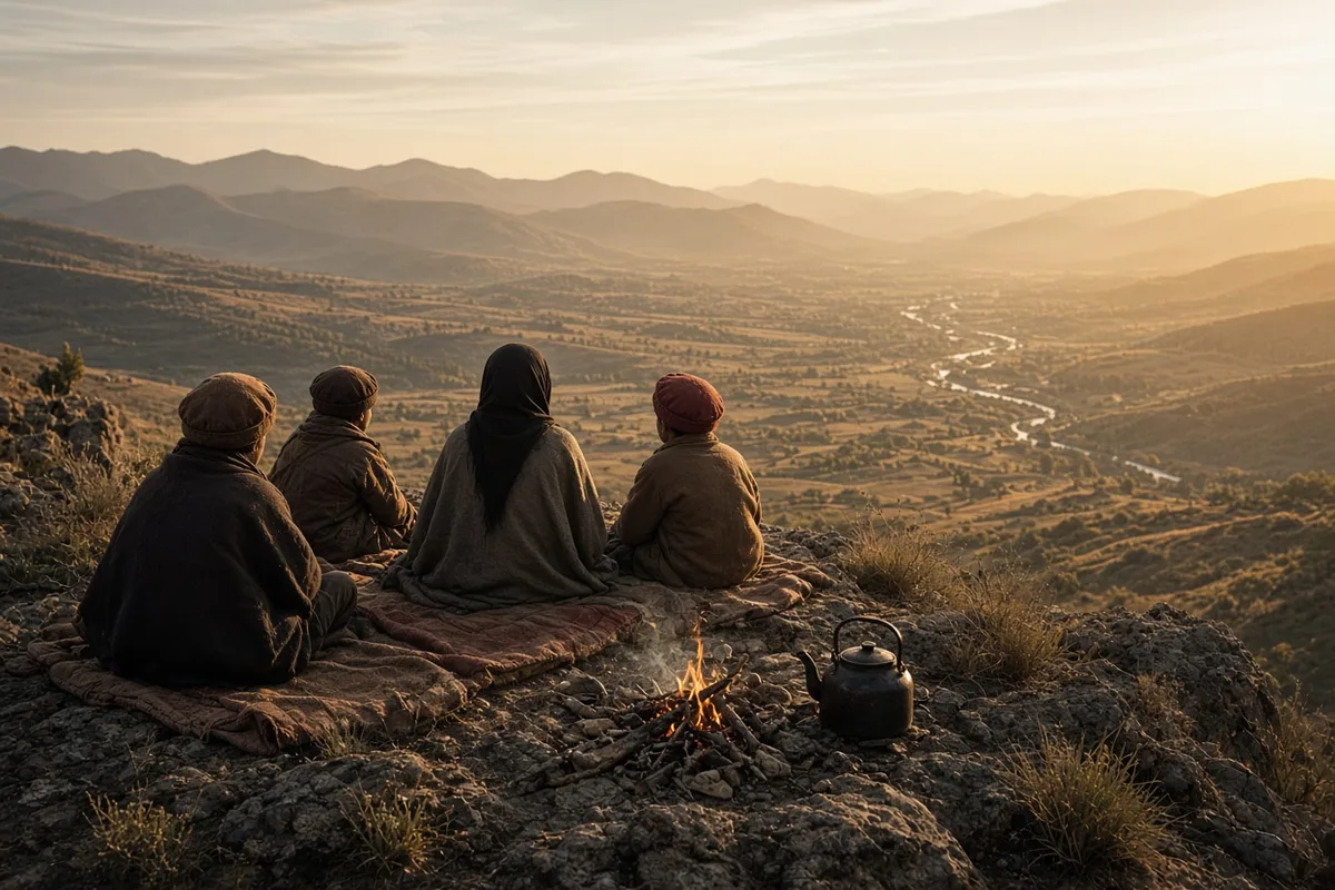 Contemporary accounts record frequent short rests during the multi-day mountain journey to prevent exhaustion among the younger orphans.