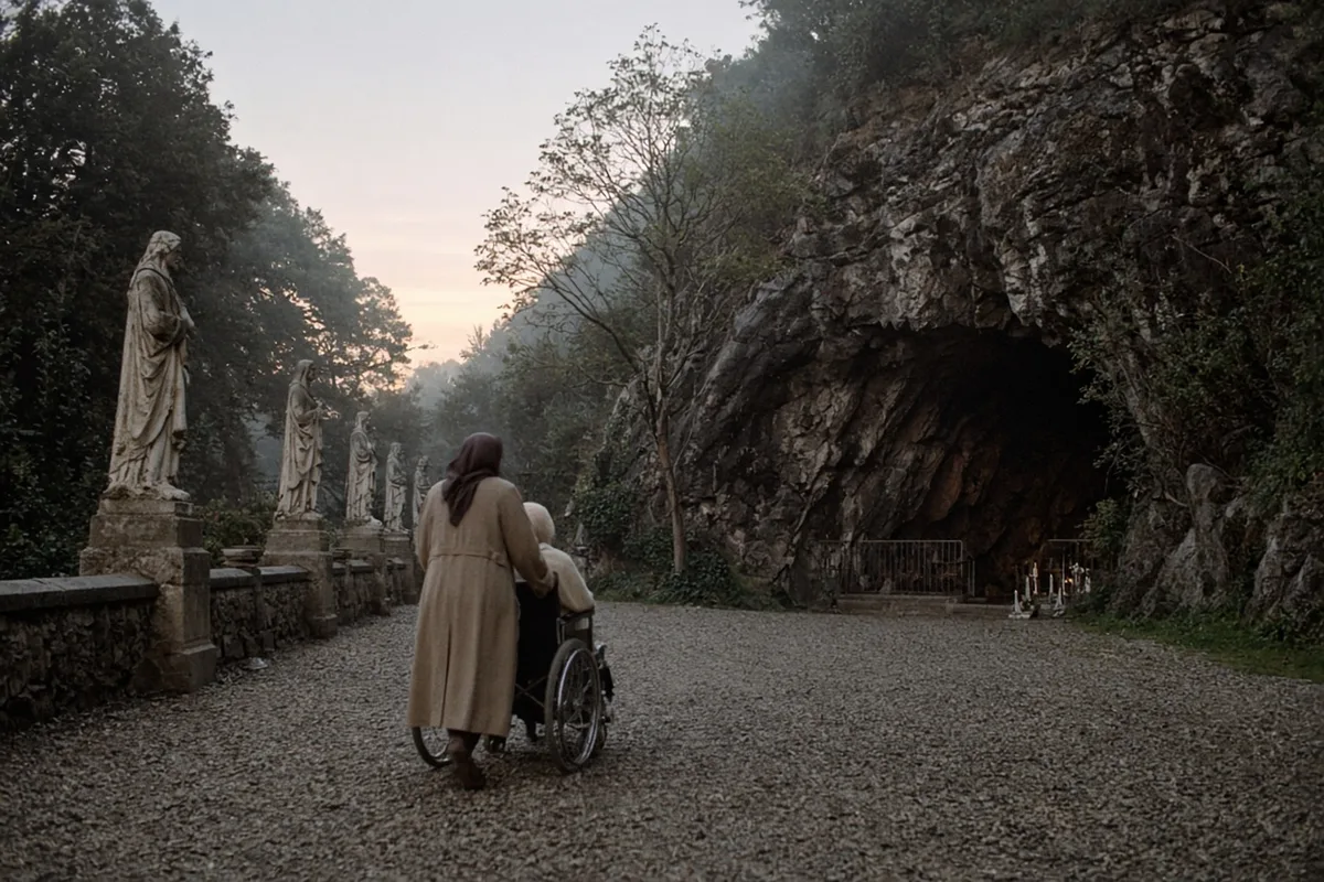 Jean-Pierre Bely arrived at Lourdes in 1994 suffering from advanced multiple sclerosis.