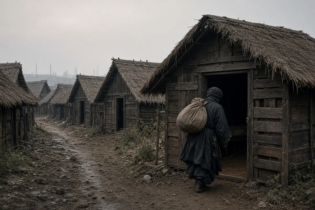 In 1909 Toyohiko Kagawa moved into a six-foot hut in the Kobe slums to live among the residents.