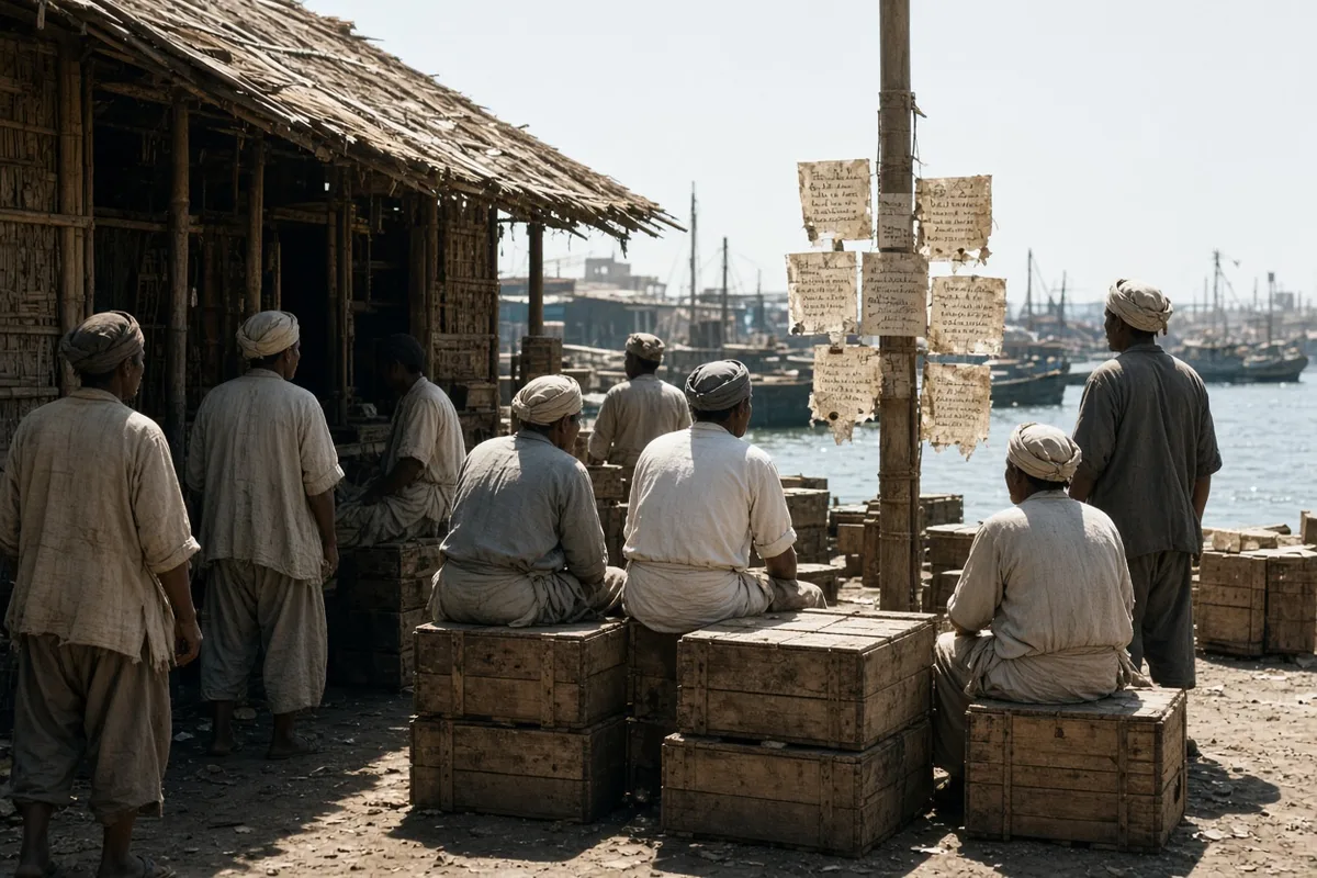 Kagawa organized labor unions among the Kobe dockworkers and slum residents.