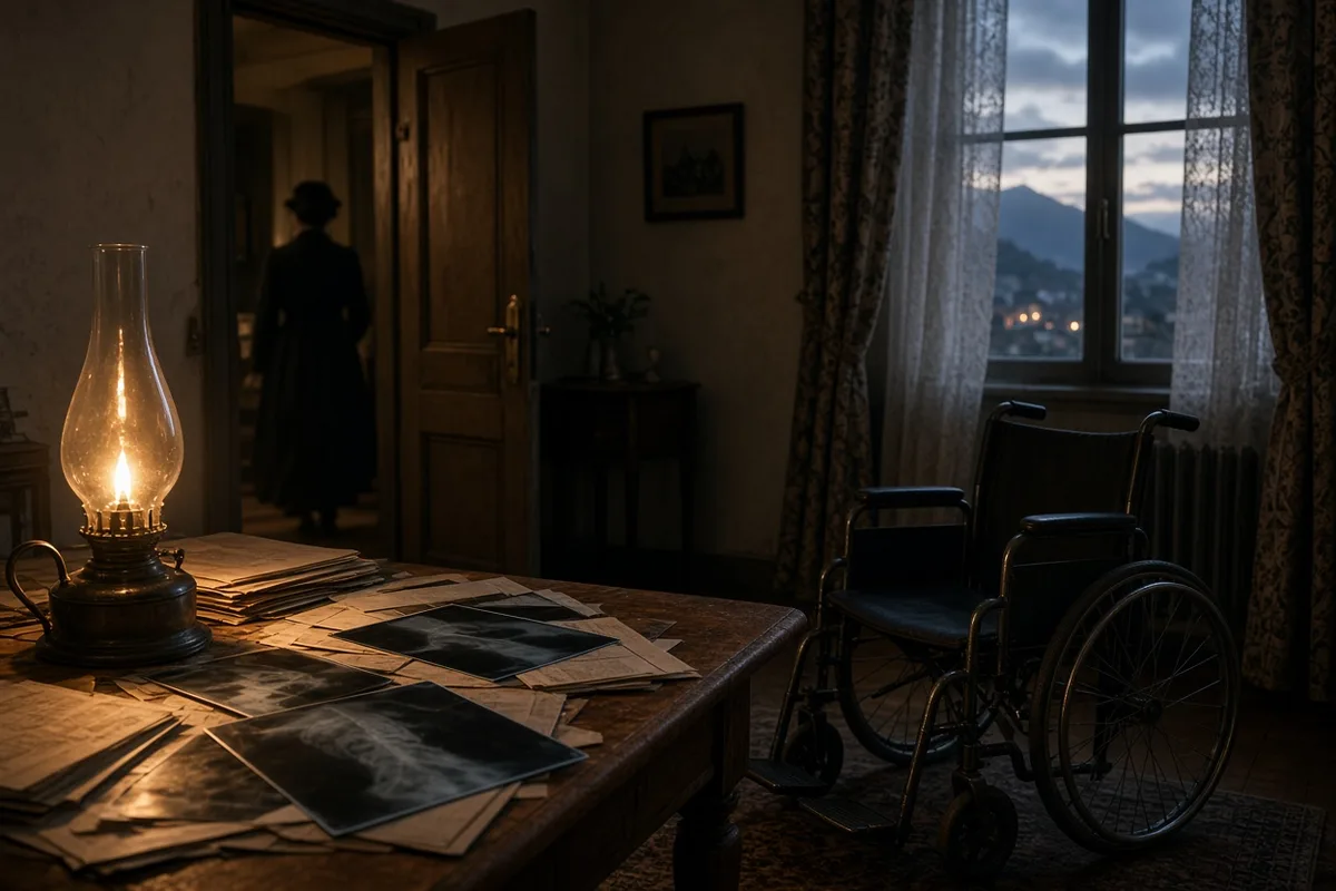Medical records confirming Francis Pascal's prior paralysis were brought to Lourdes in 1938.