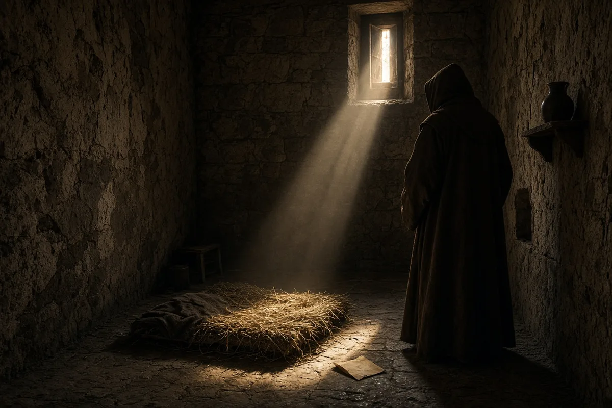 St. John of the Cross was imprisoned for nine months in 1577-1578 by members of his own Carmelite order.