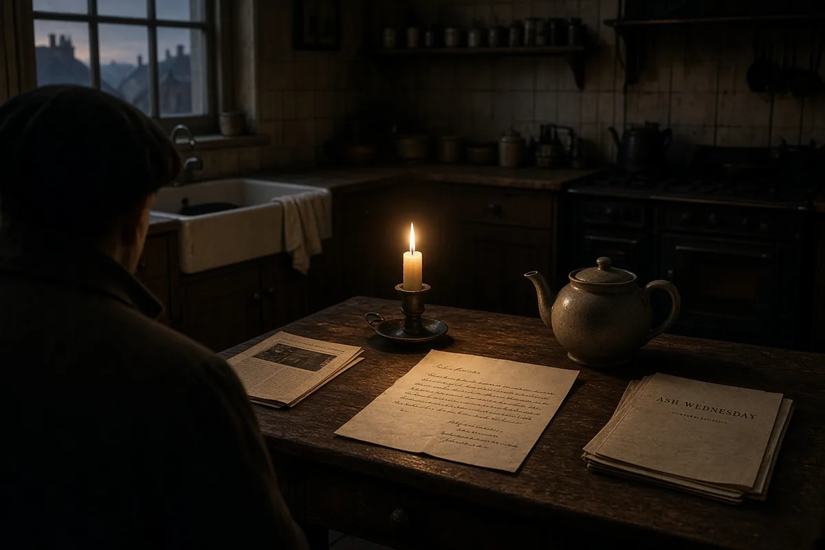 Eliot corresponded with Anglican clergy while completing his public affirmations of conversion in 1927.