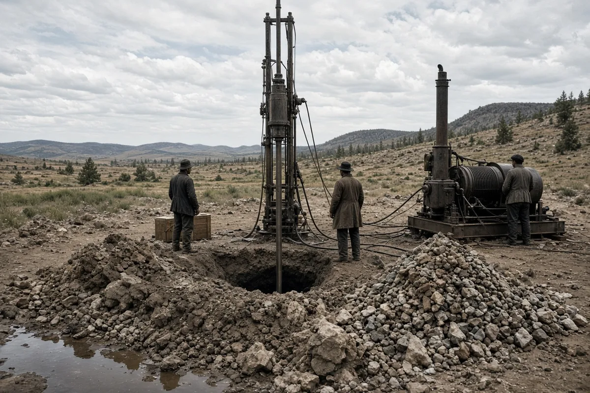 A drill reached the miners on August 22, allowing the first messages to reach the surface.