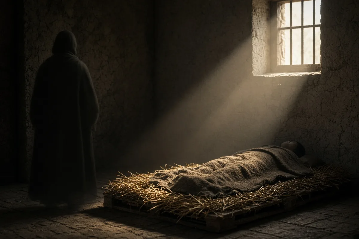 Scholastica died three days after the miraculous storm.