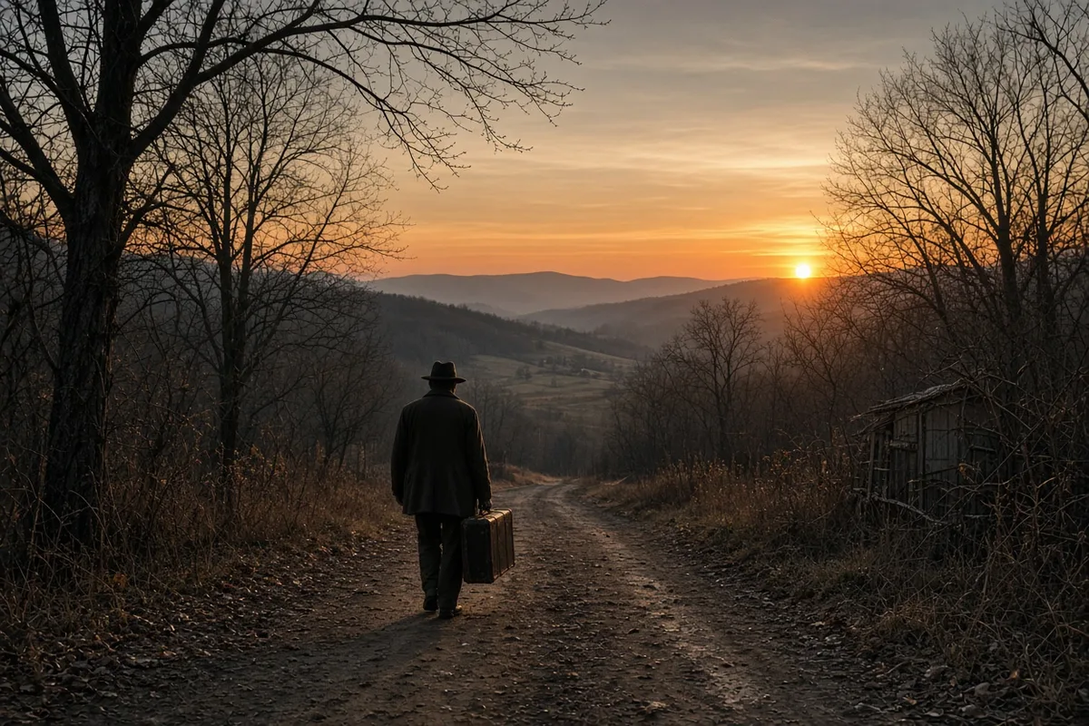 Merton made his way overland to the Abbey of Gethsemani.