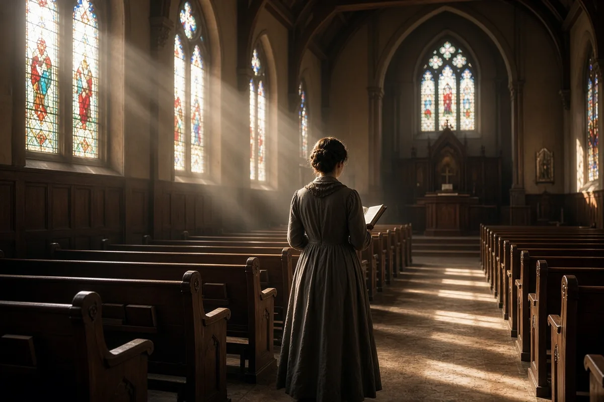 She began attending church services after forming a friendship with the pastor and his family.