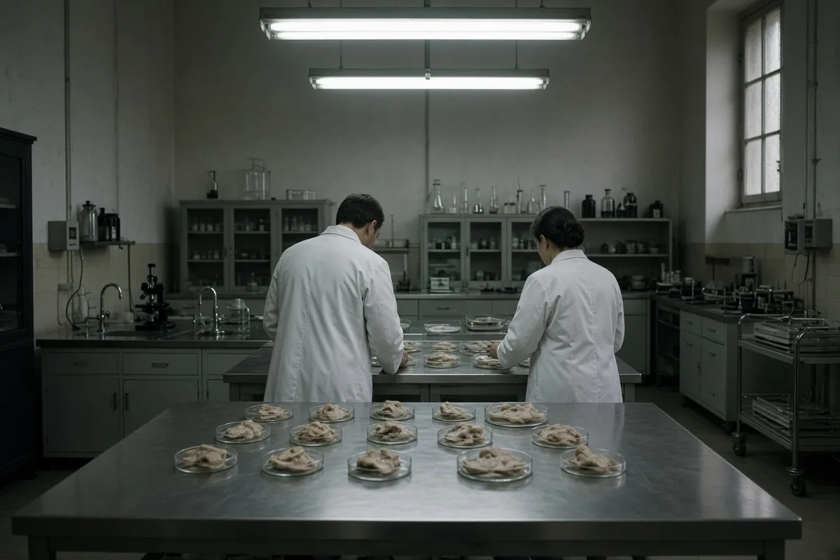 Samples from the host were submitted to a forensic laboratory for analysis.