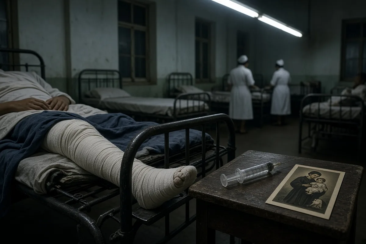 The boy was suffering from gangrene before the reported intercession of Martin de Porres.