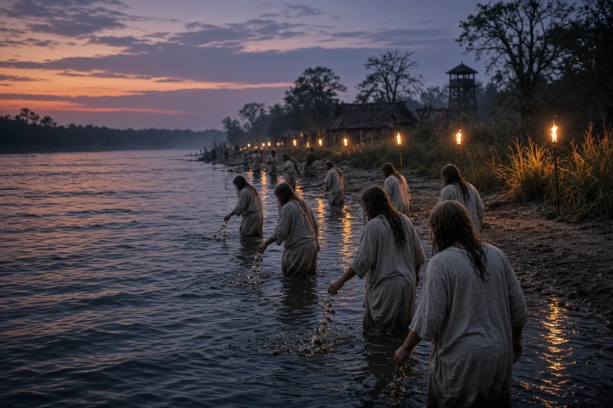 Kievan Rus abandoned pagan charms after accepting Christianity in 988.