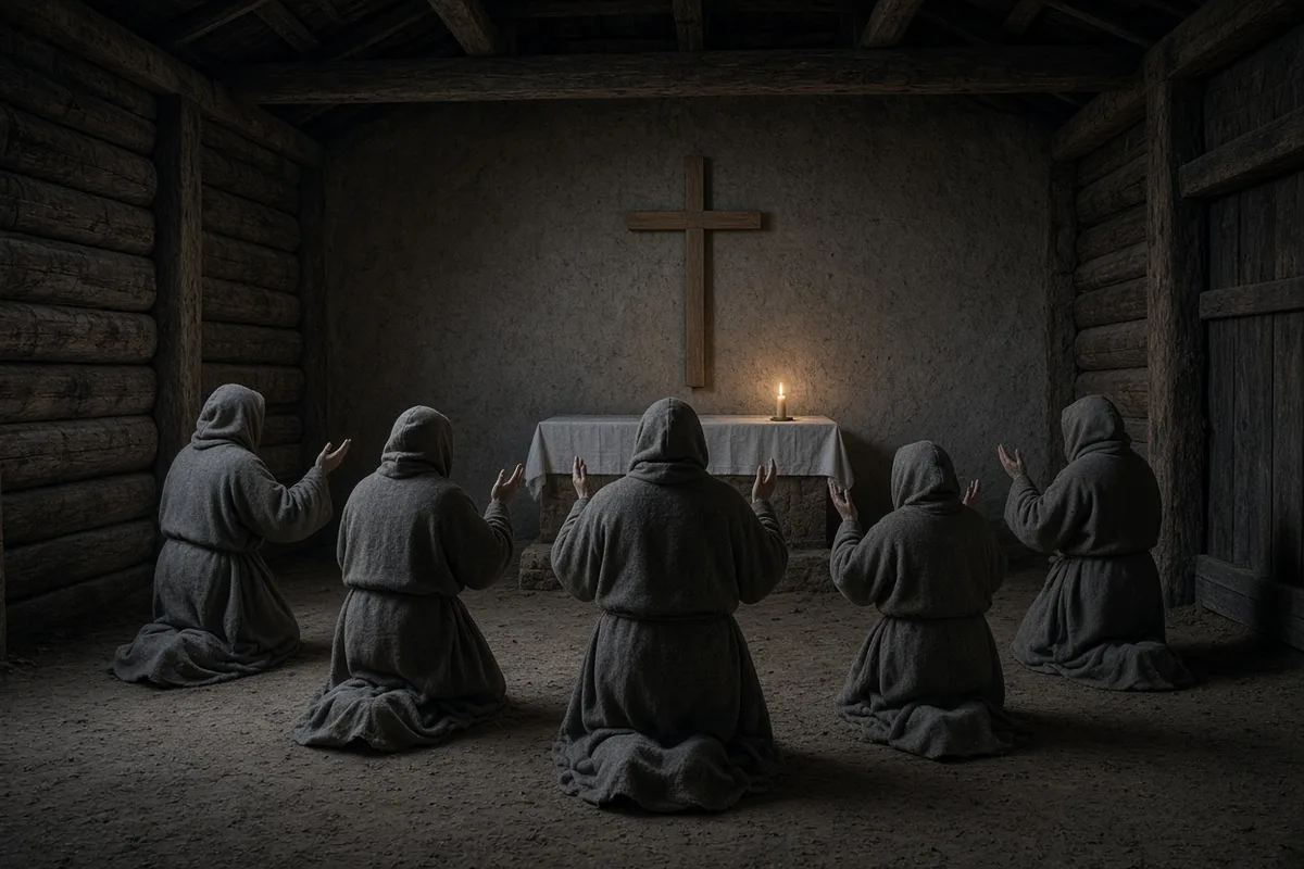 The Rule prescribed eight daily offices of prayer that structured monastic life at Monte Cassino.