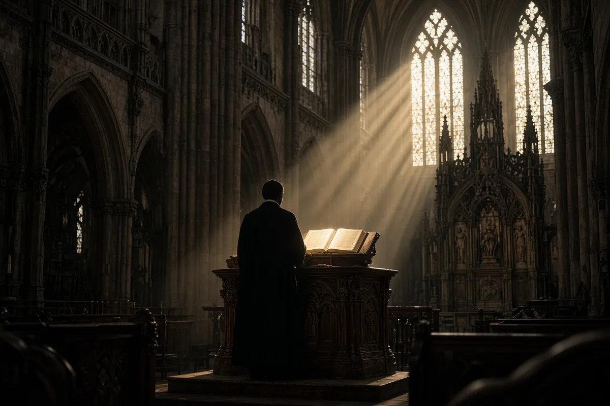 His fiery sermons condemned Catholic practices and called for Protestant reform.
