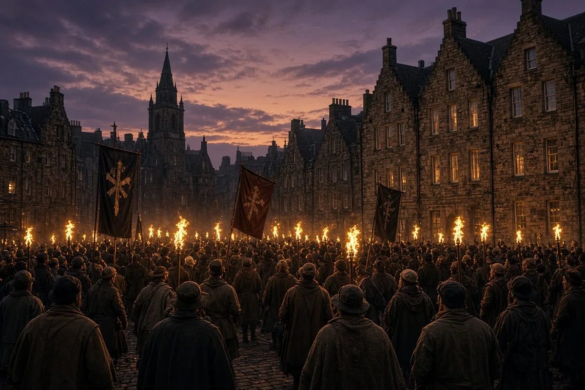 Large audiences responded to Knox's preaching with growing support for the Reformation.
