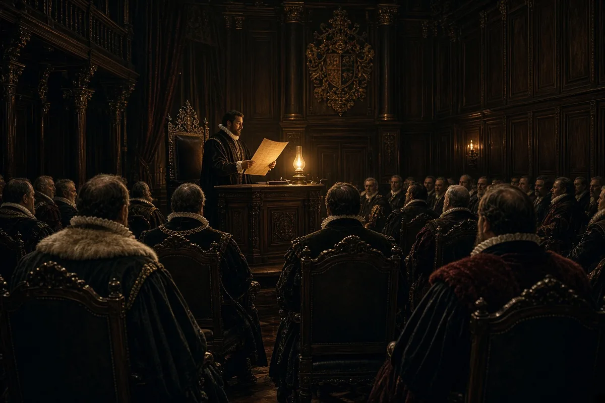 Parliament adopted the Scots Confession as the national statement of Protestant faith.