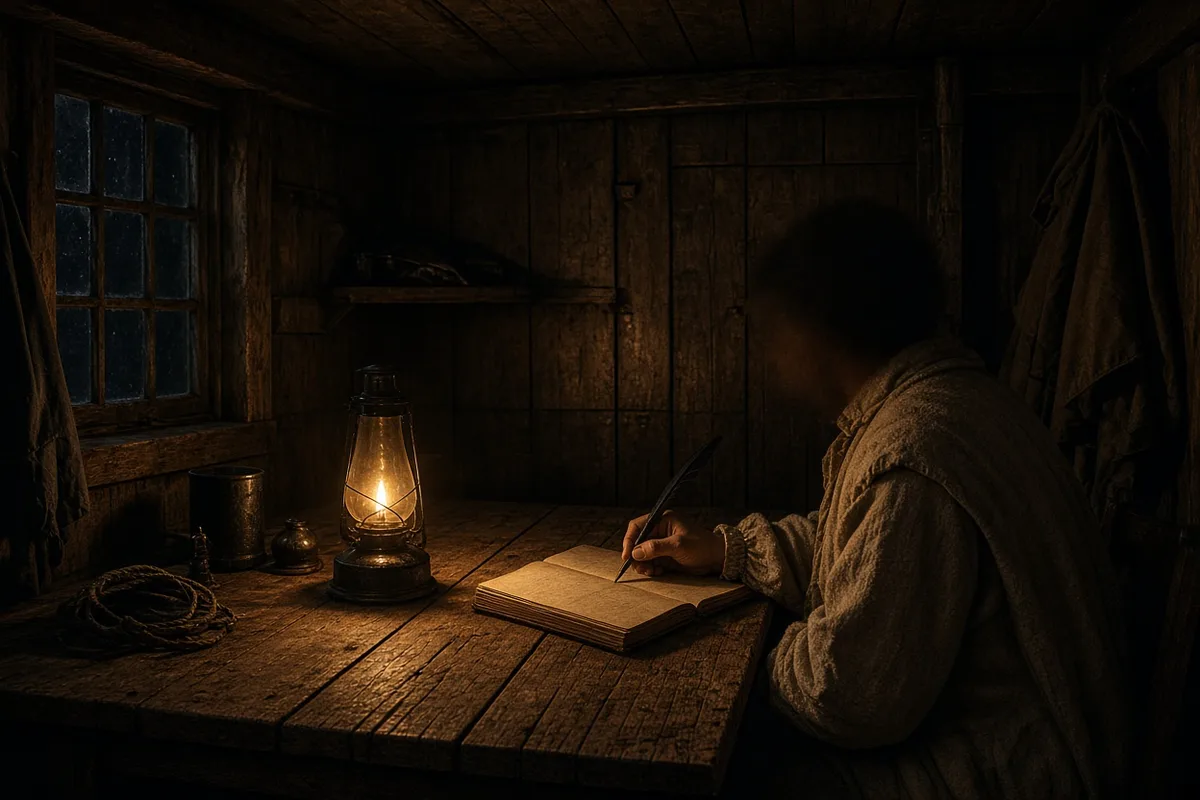 Adoniram Judson recorded his conversion and missionary commitment in journals during the 1812 voyage.
