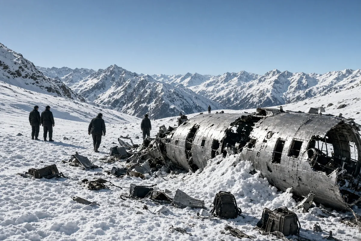 On October 13, 1972, the plane carrying forty-five people crashed in the Andes, leaving sixteen survivors to shelter in the wreckage.