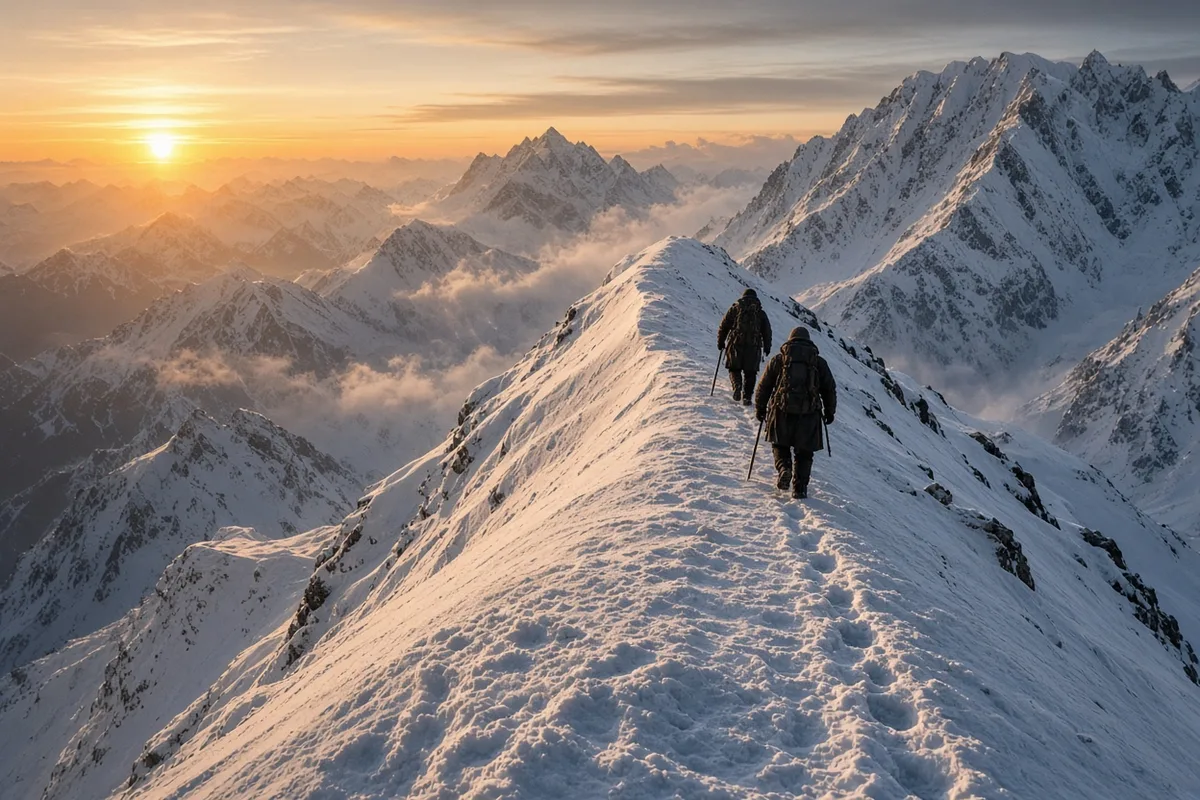 The pair crossed multiple mountain passes during their ten-day journey through the Andes.