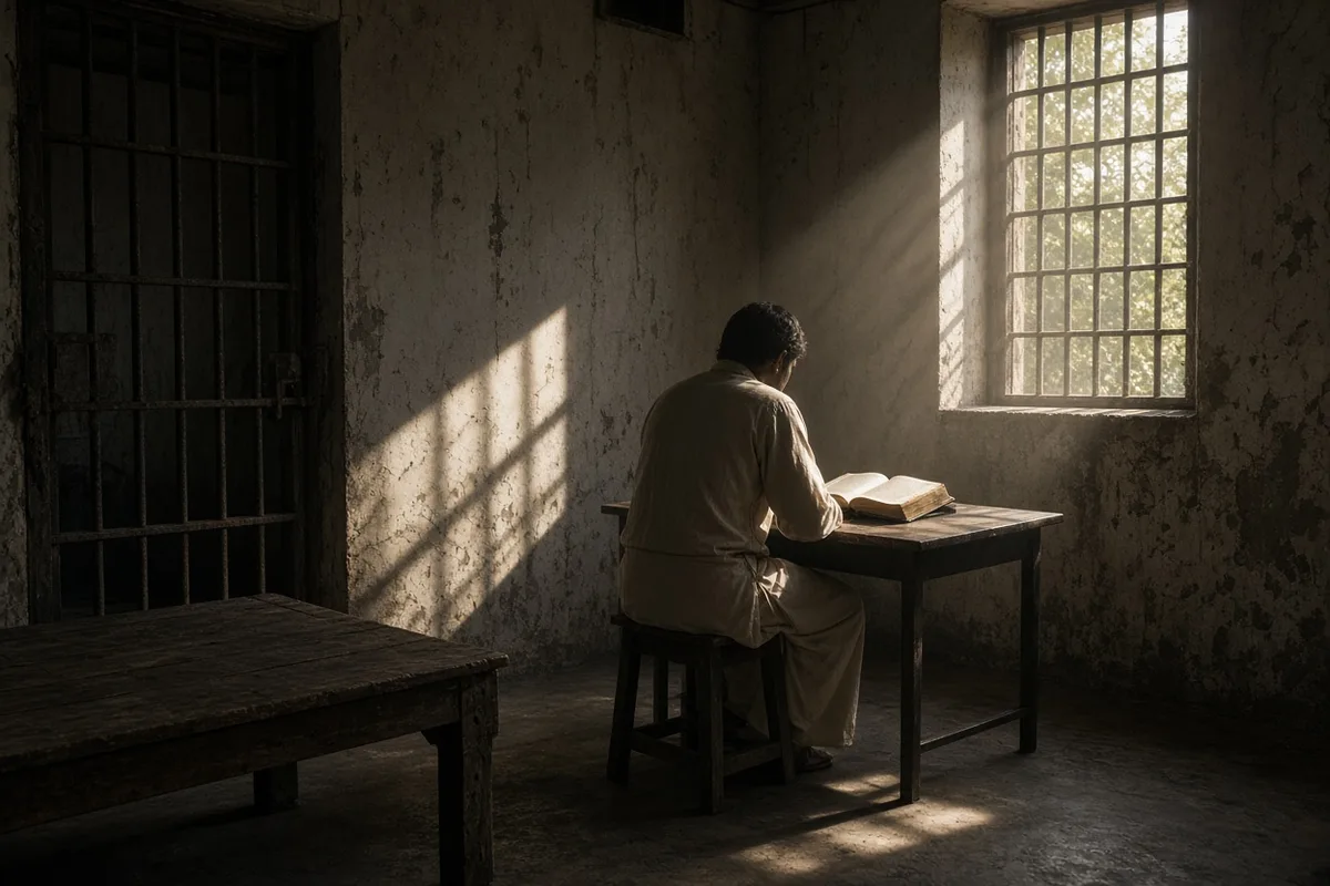 Vishal Mangalwadi began reading the Bible during his 1974 imprisonment as described in Truth and Transformation.