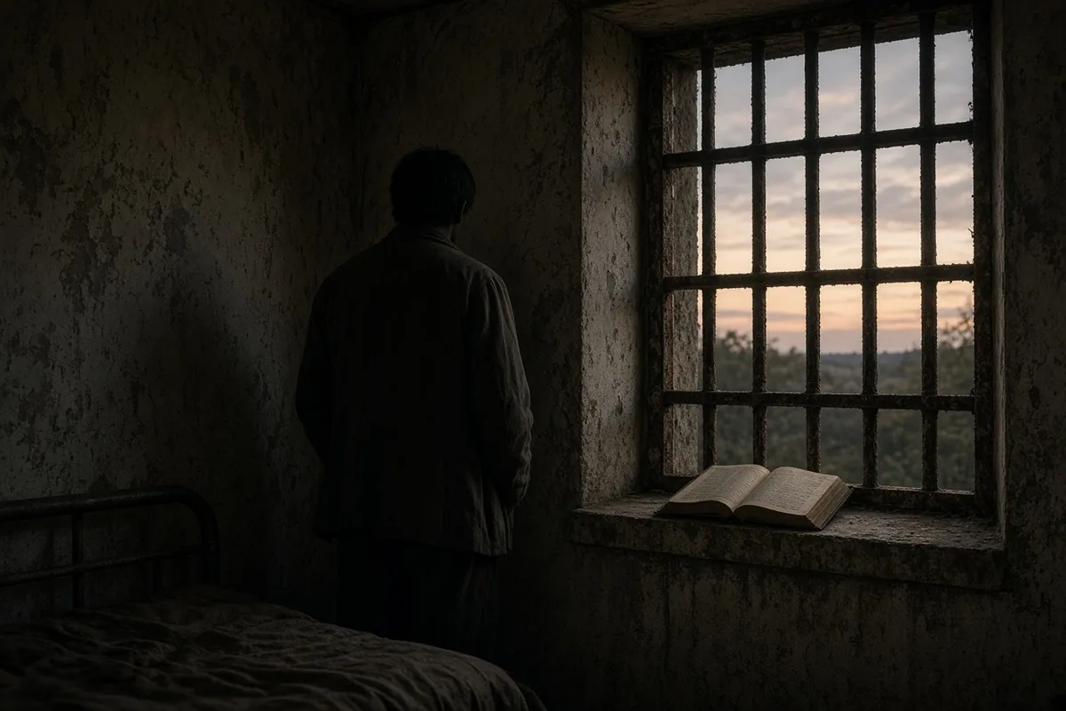 The 1974 prison experience included extended periods of Scripture engagement that contributed to Mangalwadi's conversion.