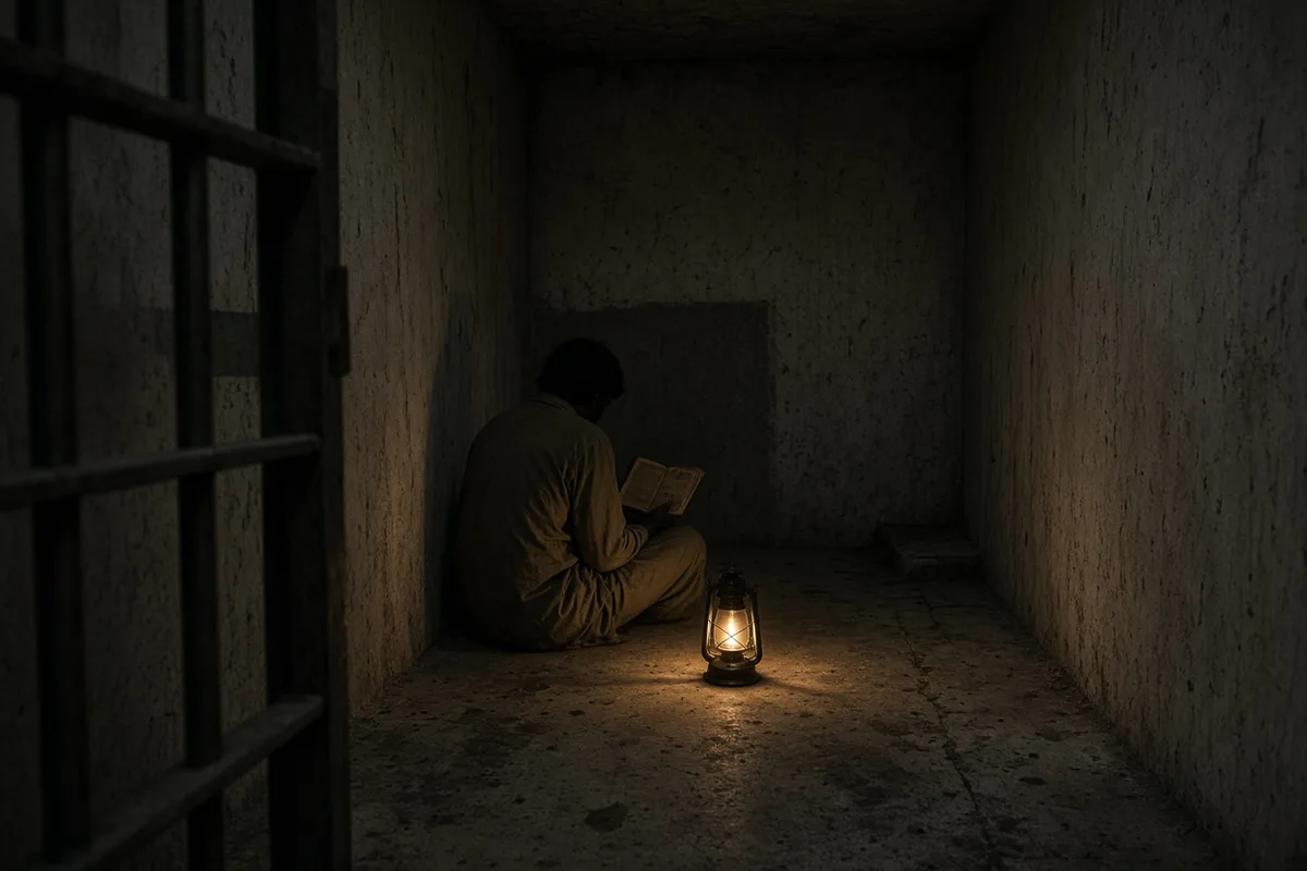 Mangalwadi cited his time reading the Bible in prison as pivotal to his later work on truth and transformation.