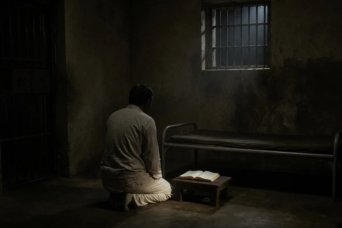 The prison Bible reading experience in 1974 formed the basis for Mangalwadi's account in Truth and Transformation.