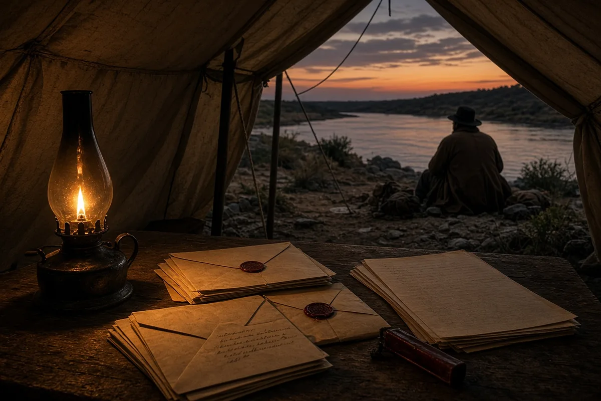 Livingstone wrote letters to mission authorities in 1841 describing his faith as the driving force behind his decision to remain in Africa.