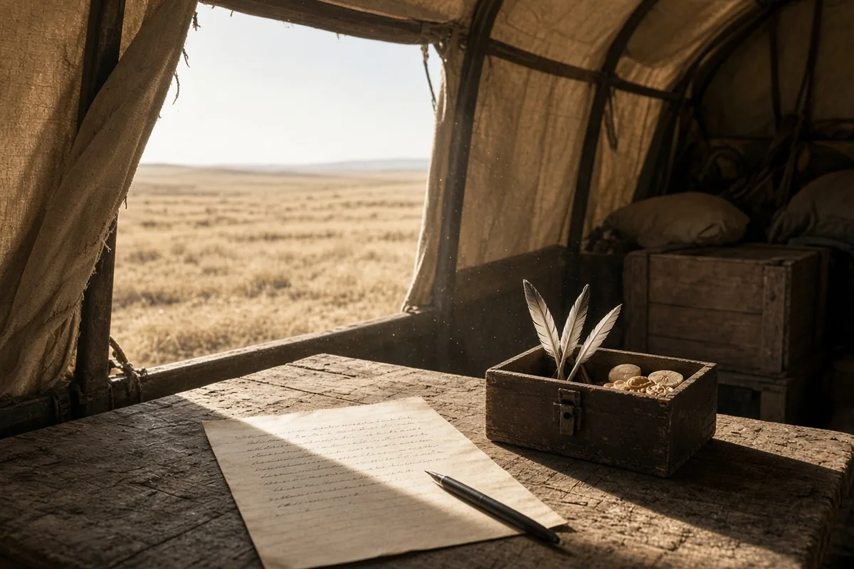 During overland journeys in 1841, Livingstone composed letters affirming his conversion and intention to serve permanently on the continent.