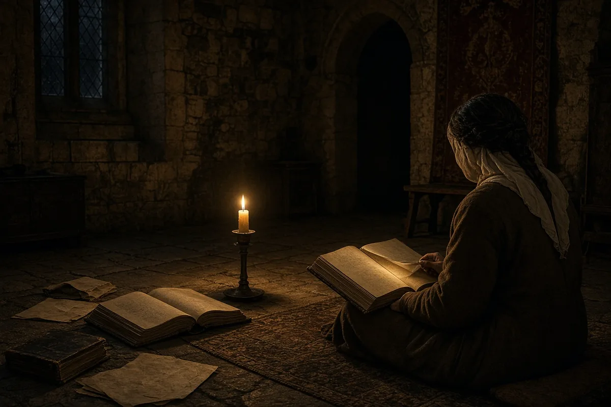 Ignatius compared the saints' examples to his former life and resolved to follow their path.