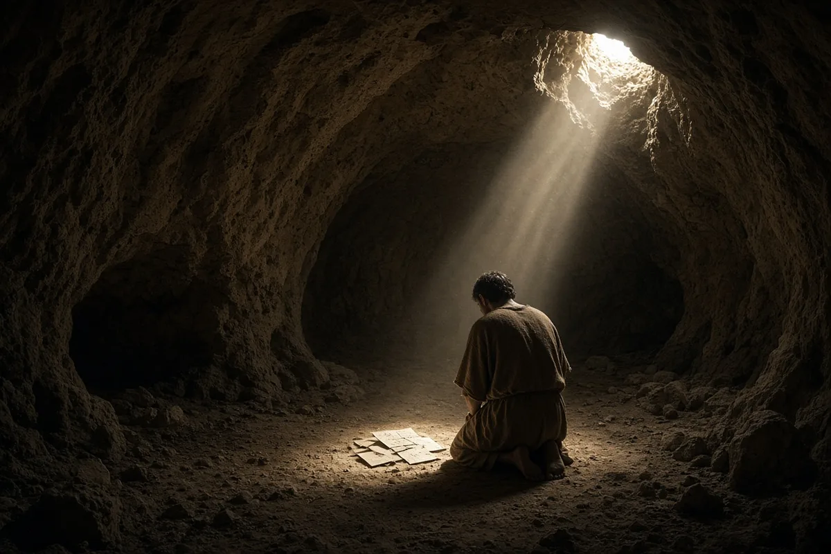 In the cave at Manresa, Ignatius received the visions that formed the basis of his Spiritual Exercises.