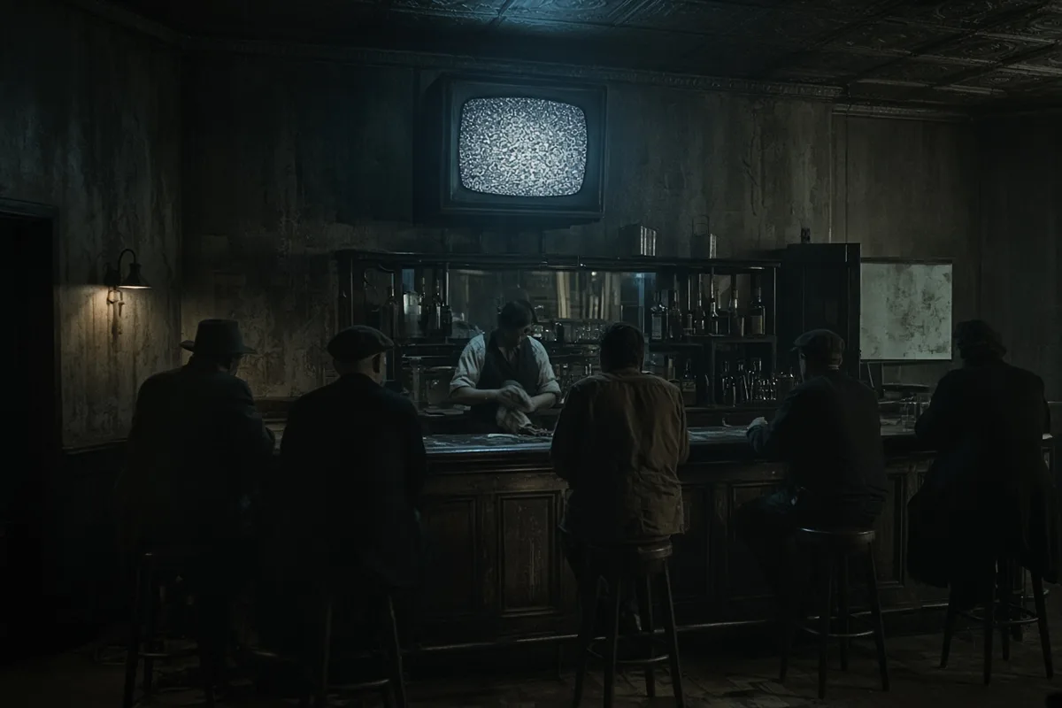 Across America, ordinary evenings stopped as people gathered around single television sets to witness the moon landing live.