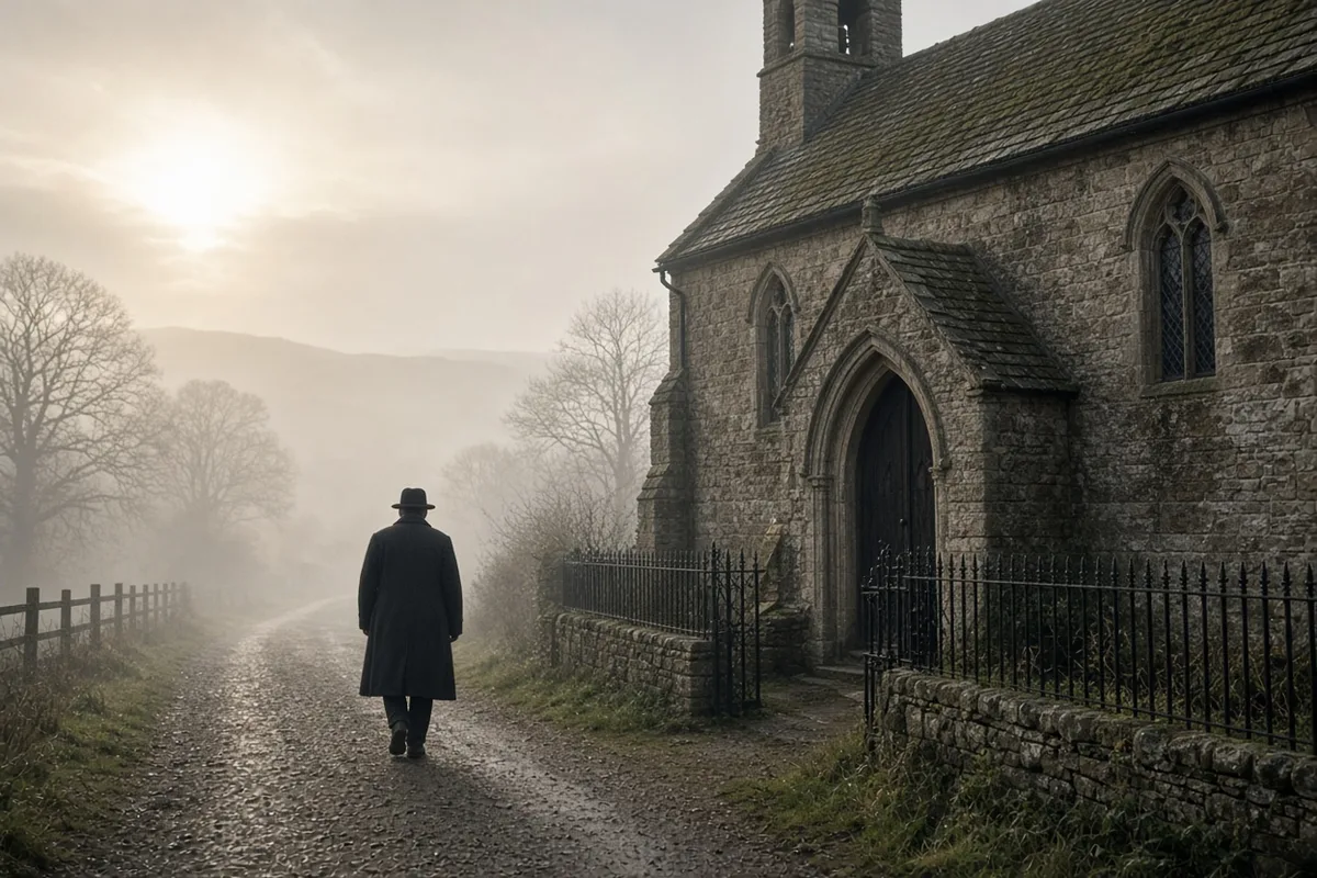 Following his reception Waugh reflected on the permanence of his new faith during walks near his home.