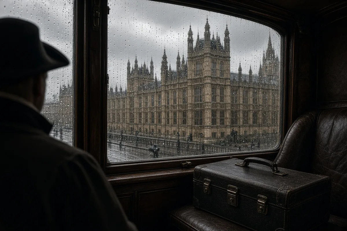 Wilberforce traveled to Parliament carrying the completed abolition bill for its first reading.