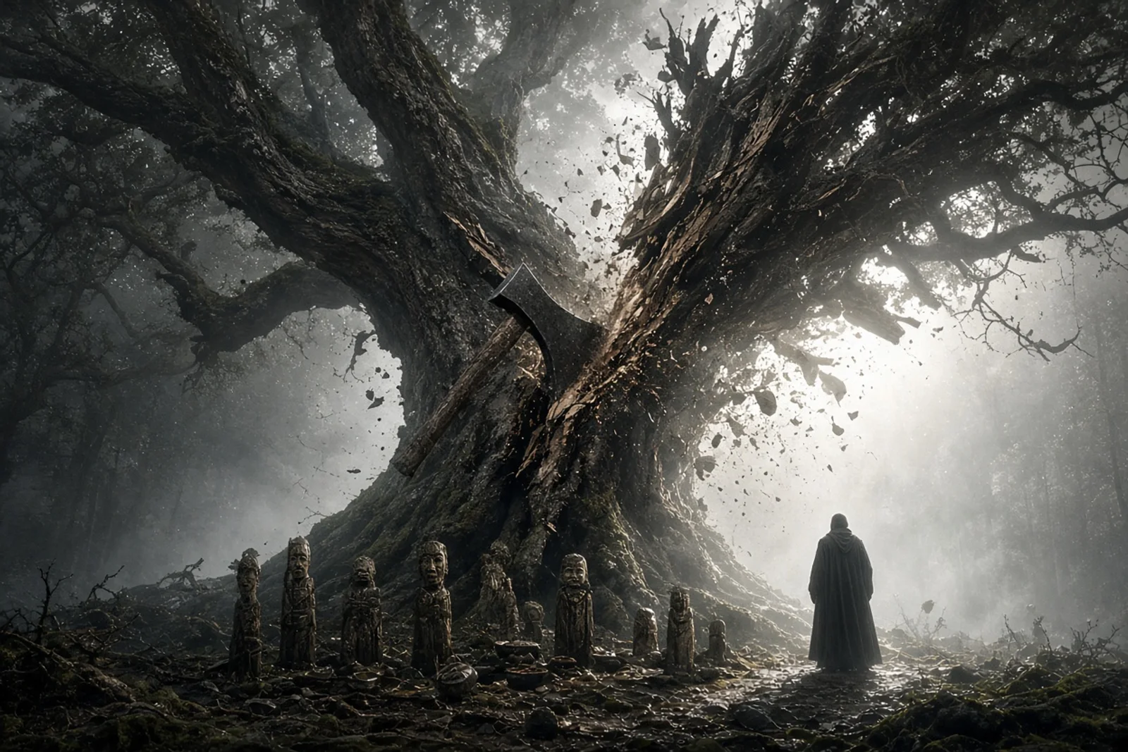 St. Boniface Fells the Donar Oak