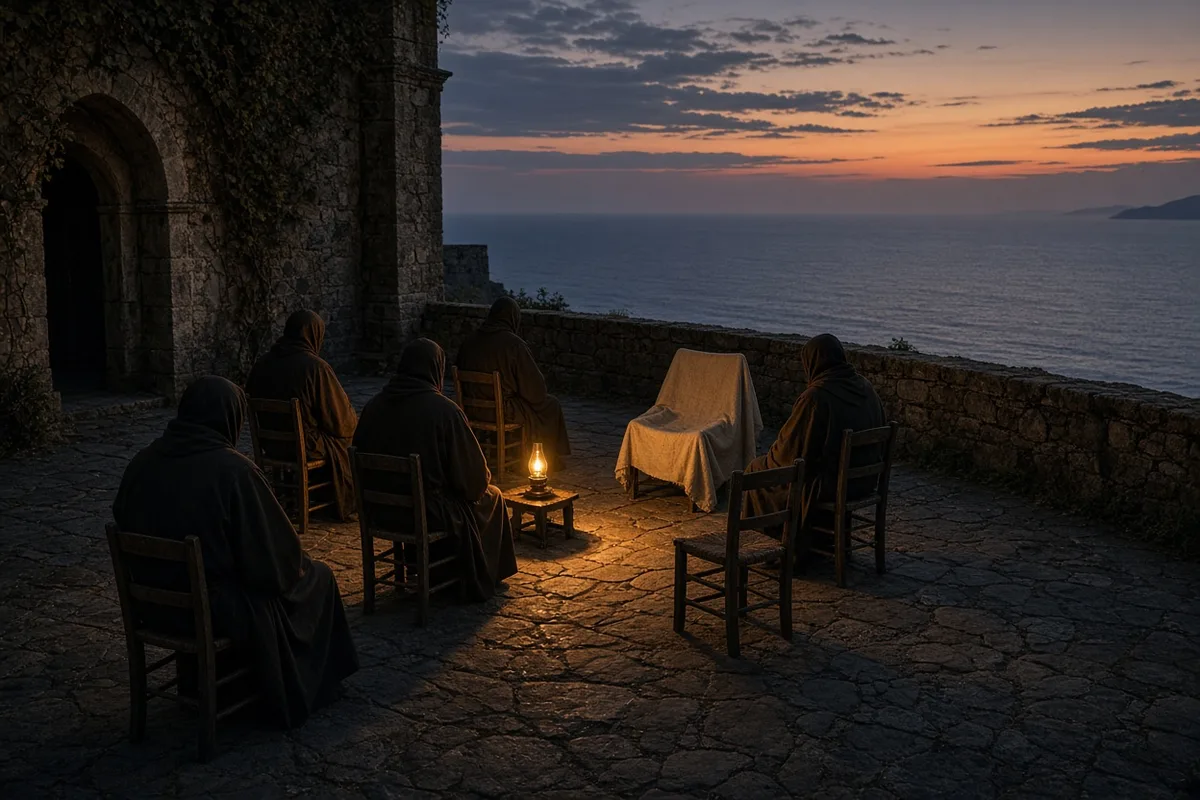 Hilda presided over the synod as abbess, guiding the proceedings toward a unified decision.