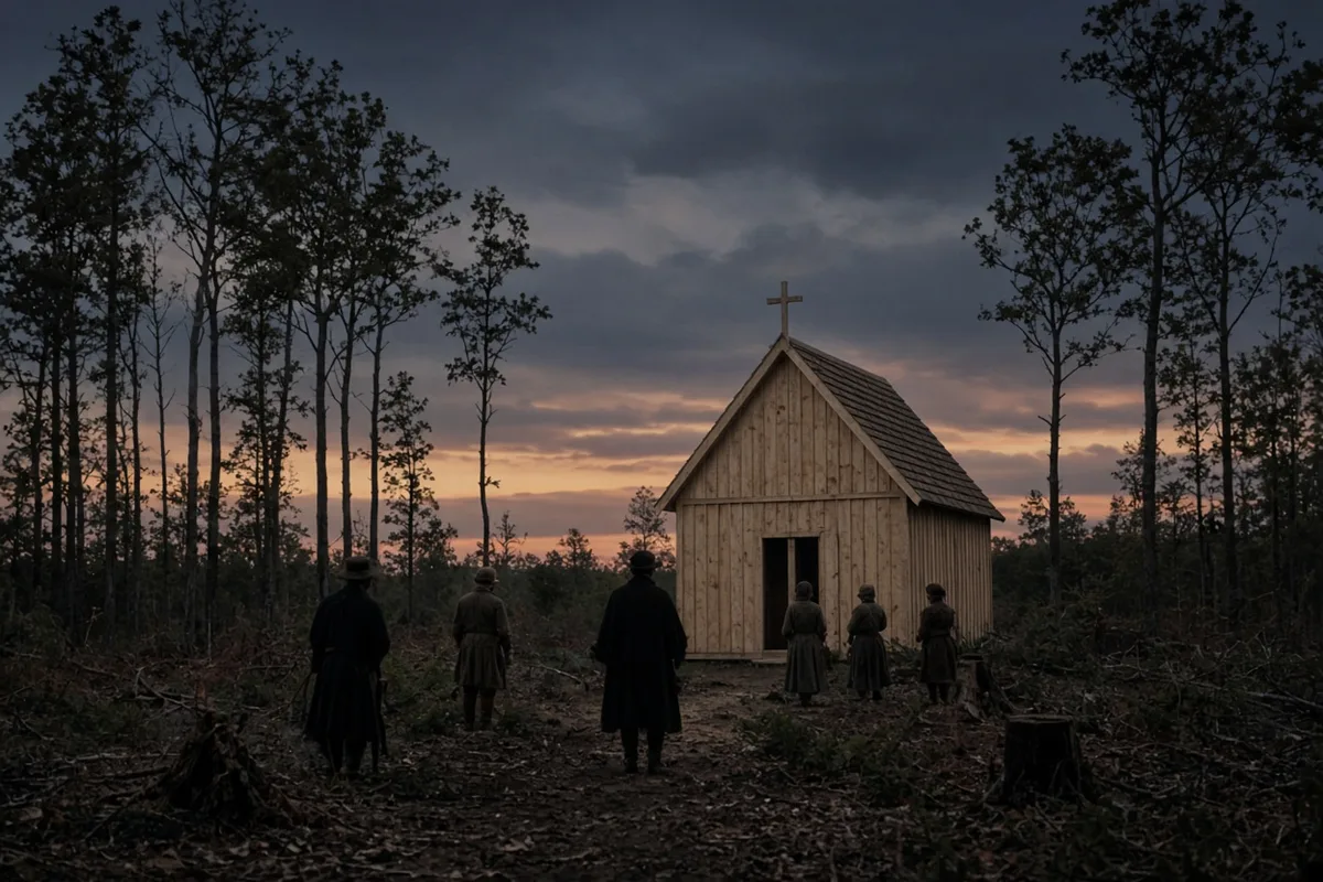 The timber from Donar’s oak was used to construct a Christian chapel at Geismar.