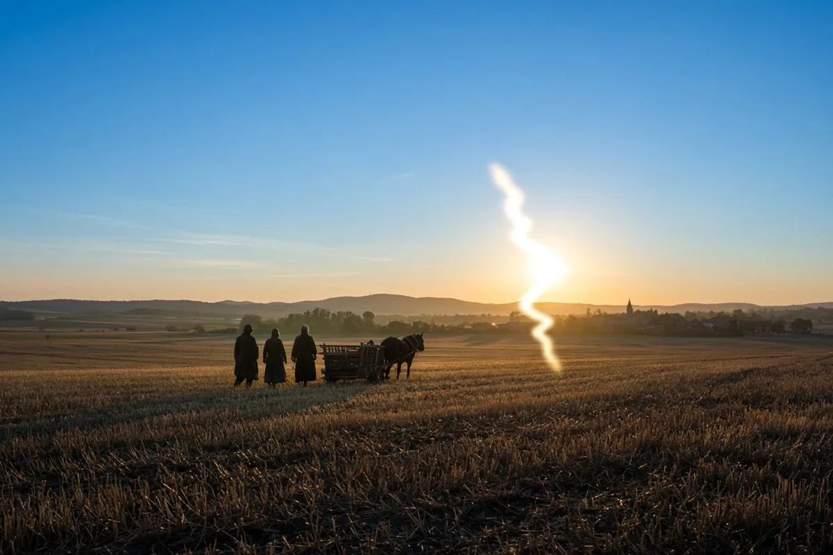 Multiple independent testimonies, including those from skeptical journalists, stated that the sun appeared to detach from the sky and plunge toward the earth.