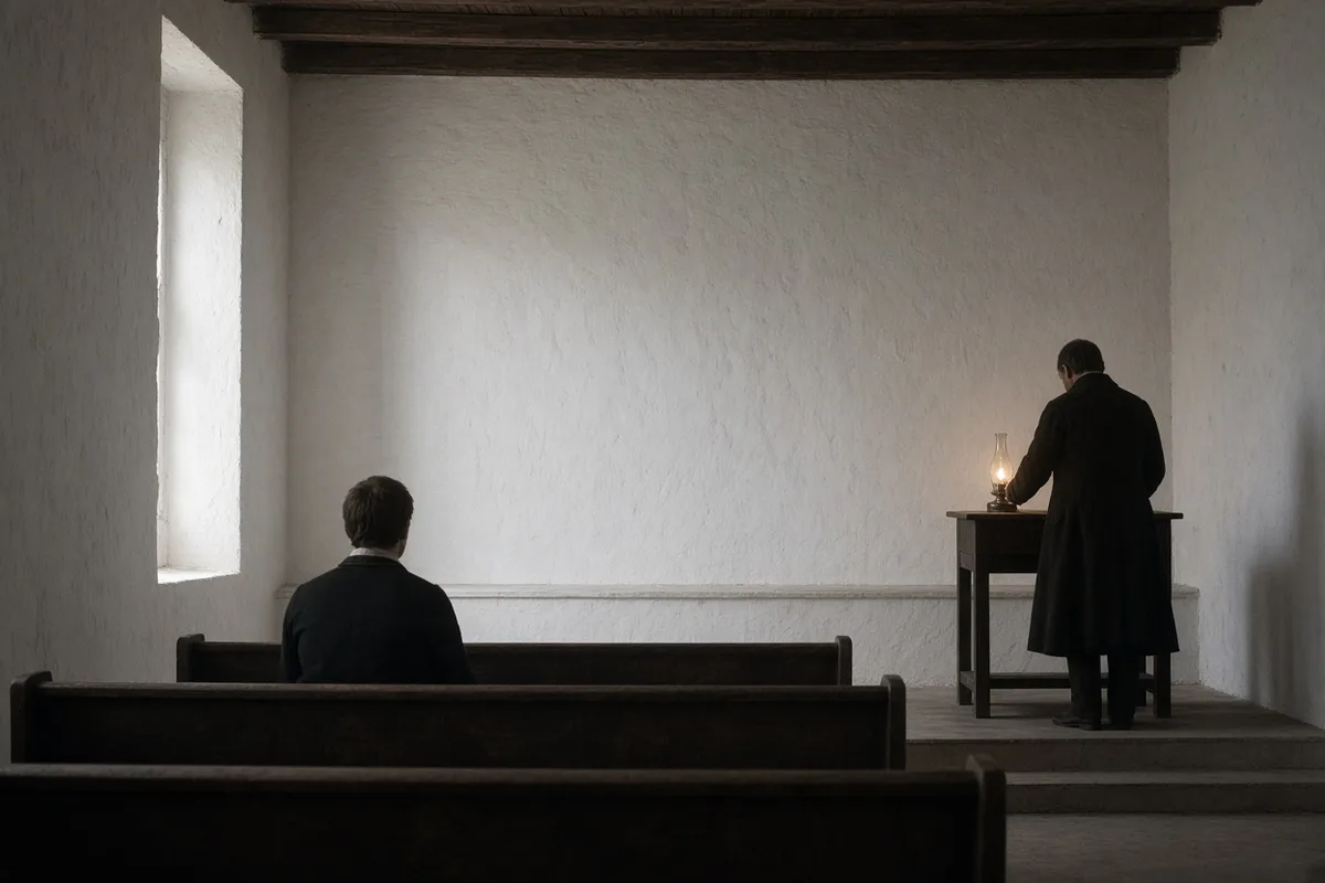 Spurgeon recorded that he left the building a new creature, his burden lifted.