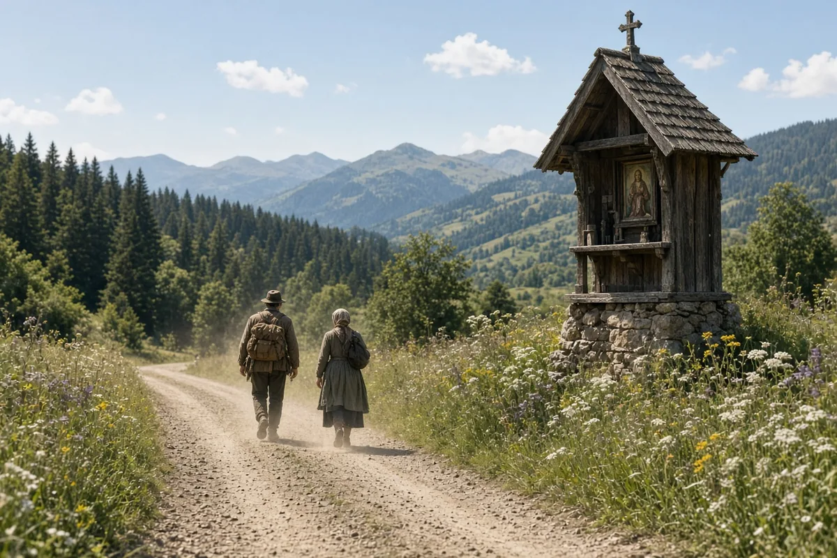 Participants walked across Europe offering public repentance for historical violence.