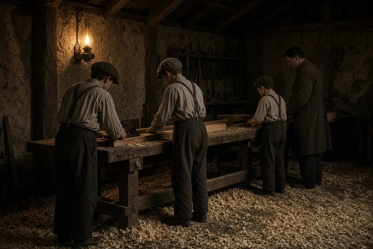 Vocational training in the oratories taught trades that helped prevent youth involvement in crime.