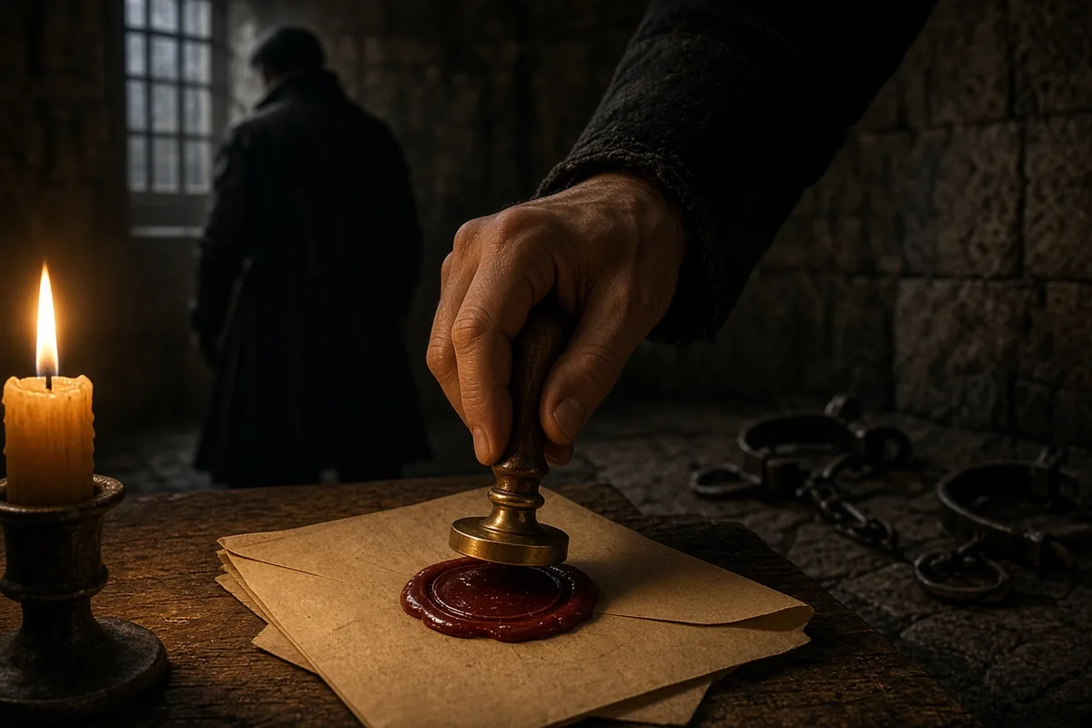 Sealed letters left the prison to encourage constancy among Hus’s followers.