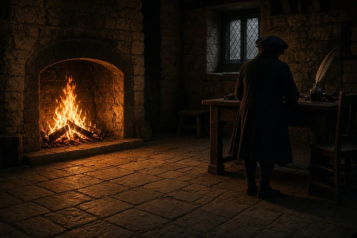 Pascal recorded the vision in a parchment testimony beginning with the word 'Fire' and references to the God of Abraham.