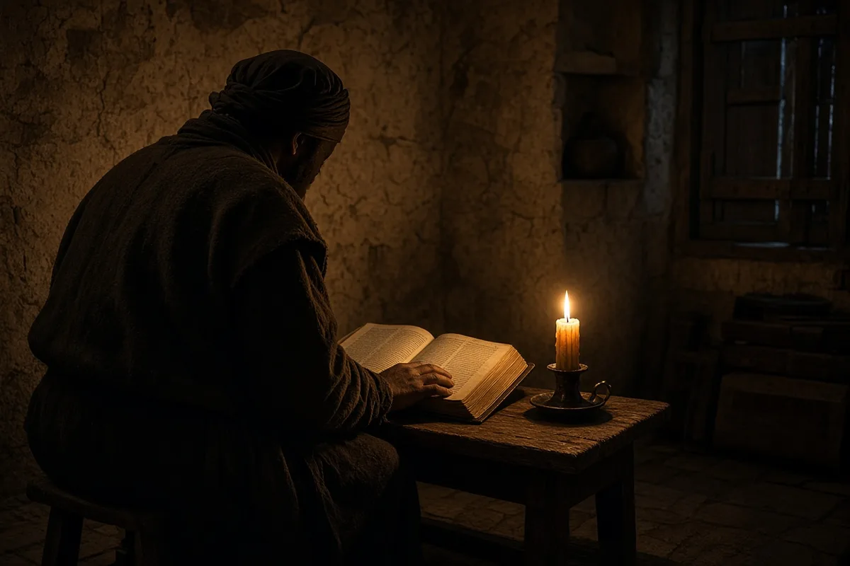 Passages from the New Testament gradually shifted Bunyan's focus from condemnation to grace.