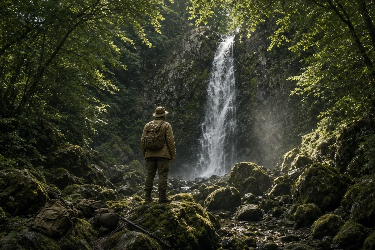 Francis Collins described kneeling in a waterfall and accepting Christ in The Language of God.