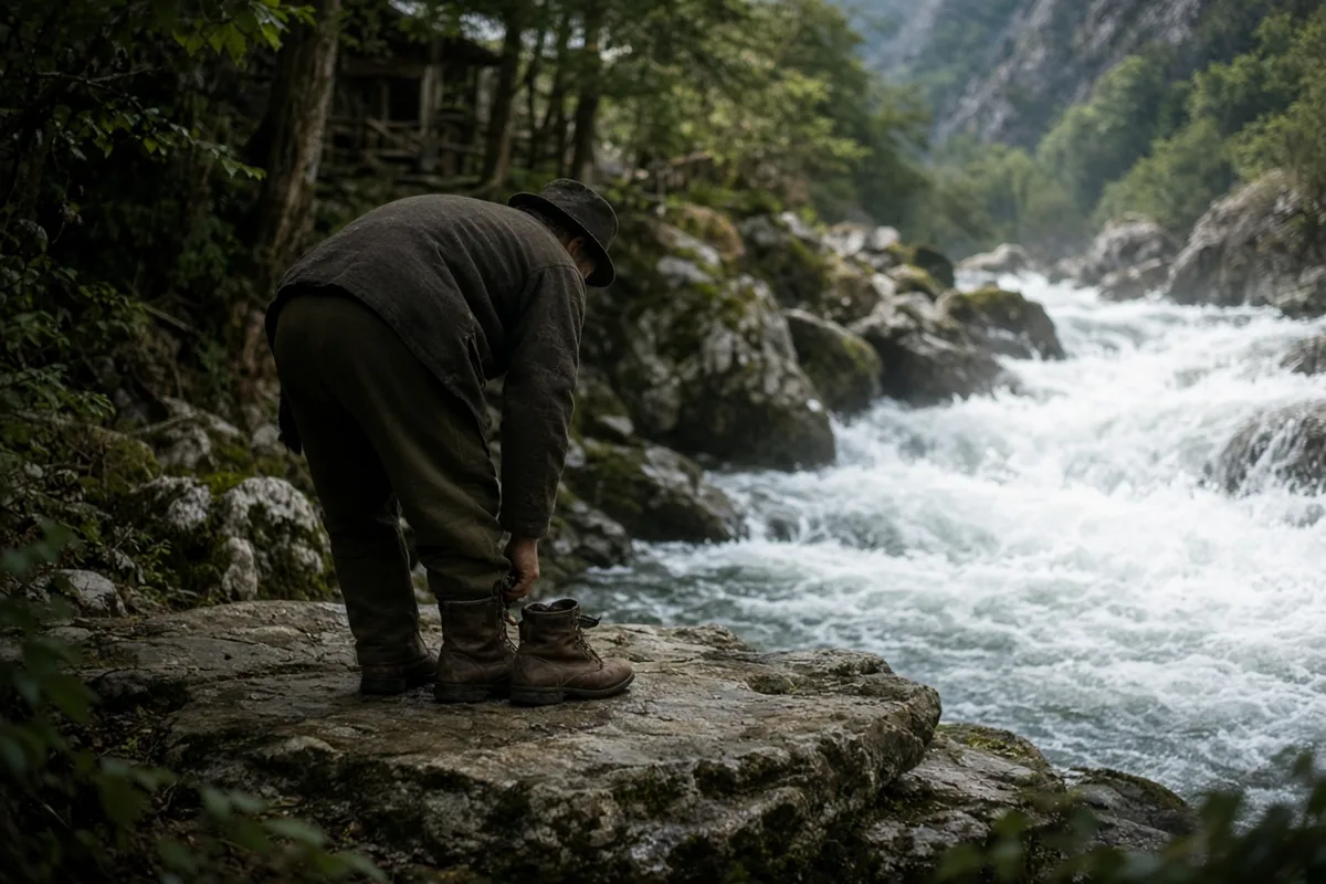 Francis Collins described kneeling in a waterfall and accepting Christ in The Language of God.