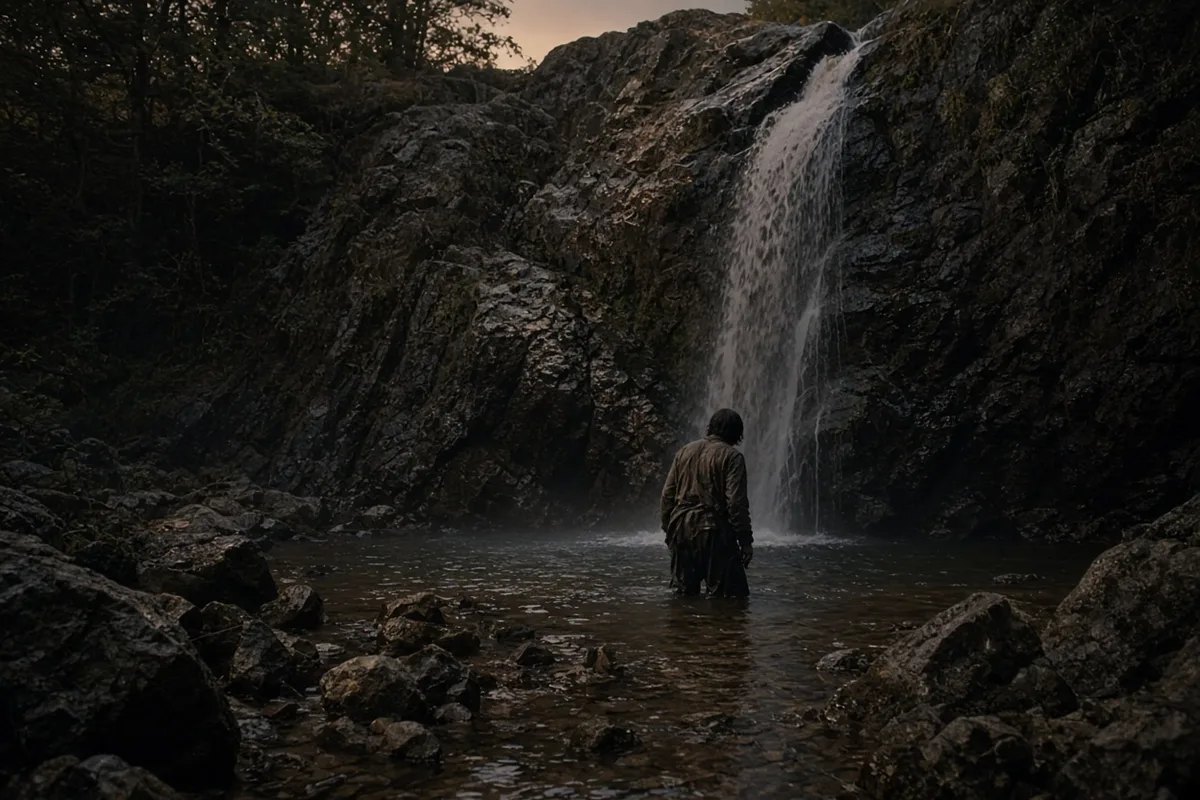 Francis Collins described kneeling in a waterfall and accepting Christ in The Language of God.