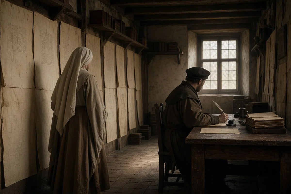In 1436 Kempe dictated her spiritual autobiography to a scribe.