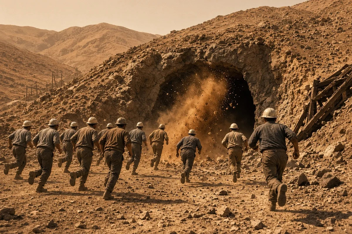 On August 5, 2010, a collapse at the San José copper-gold mine in Chile trapped 33 miners nearly 700 meters underground.